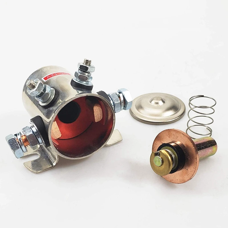 Силовое соленоидное реле никелирование для гольф-тележек лебедка морской Раш 12 В