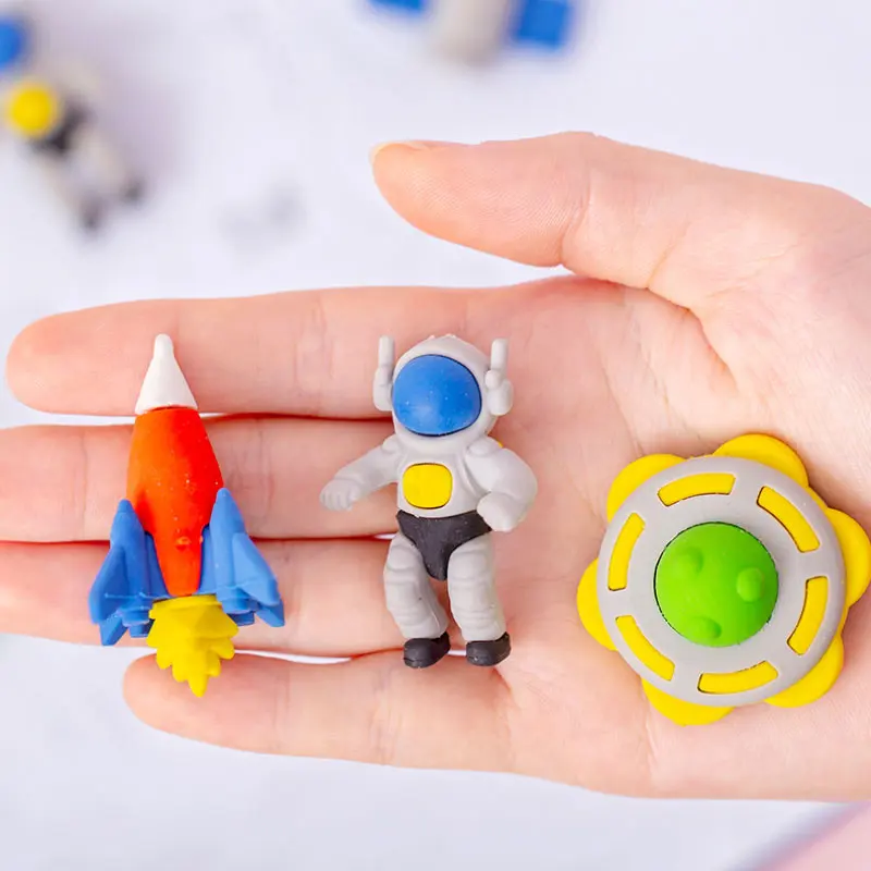 Кавайные канцелярские принадлежности 4 шт./компл.|rubber eraser|eraser kawaiischool supplies |