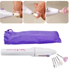 Электрический маникюрный набор 5 в 1, Электрический Маникюрный аппарат для ногтей, косметический набор, набор для удаления мозолей, полировальный аппарат для ногтей