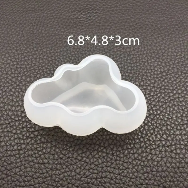 

Silicone Mold 3D Cloud DIY Epoxy Resin Silica Jewelry Making Pendant Cake Fondant Decoration Crafts Tools Handmade 203B