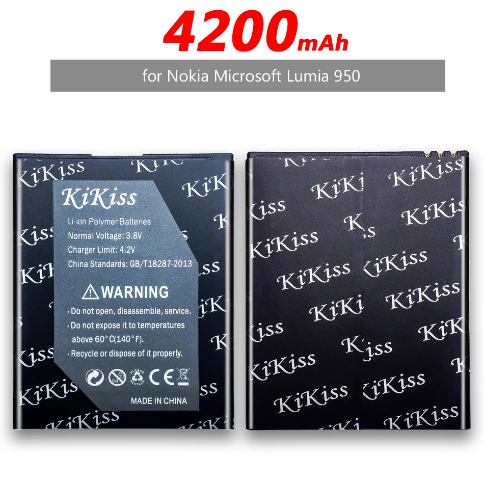 BV T4D мобильный телефон Батарея для Miscrosoft Lumia 950 XL CityMan / 940 RM 1118 4200 мАч + номер отслеживания|Аккумуляторы
