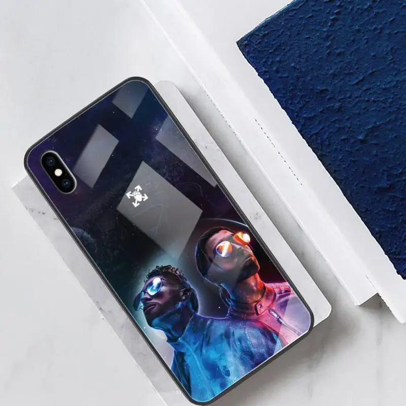 

Phone Case Designer For Ipohne 11 Pro Max 6S XR Back Glass Cover Case Supplier PNL QLF Rapper