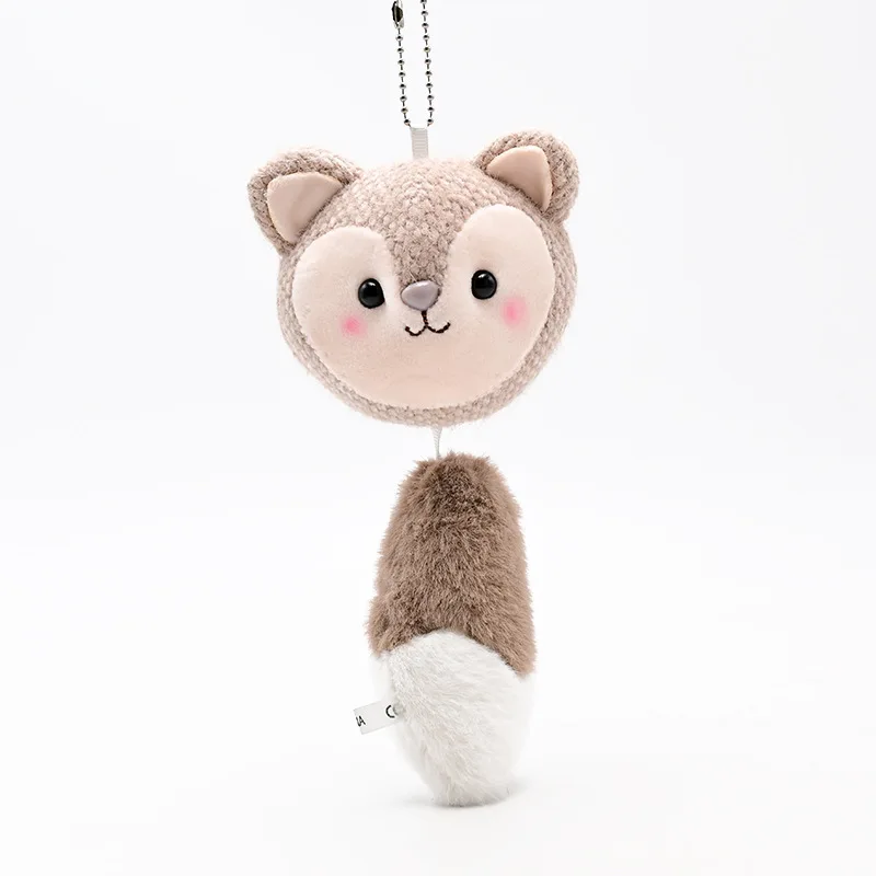 Модный Новый Свежий маленький длинный брелок Лисичка бутик сумка Украшение