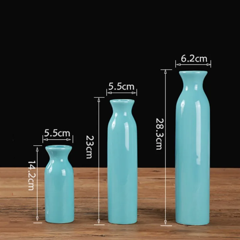 Европейский стиль креативная Современная Минималистичная керамическая ваза