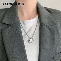 mewanry new 925 stamp sweater necklace for women vintage hip hop couples hollow geometric party jewelry birthday gifts