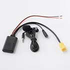 Hi-Fi автомобильный аудио bluetooth-кабель адаптер микрофон Микрофон AUX IN музыка для Fiat для Alfa для Lancia для Benz SMART 451