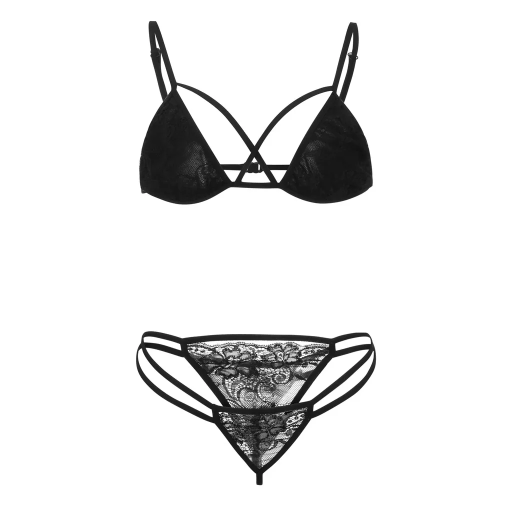 

e ertica babydoll sexy conjunto de sutiertico uniforme alta qualidade ertico lingerie sexy rendas tentao trs pontos lingerie