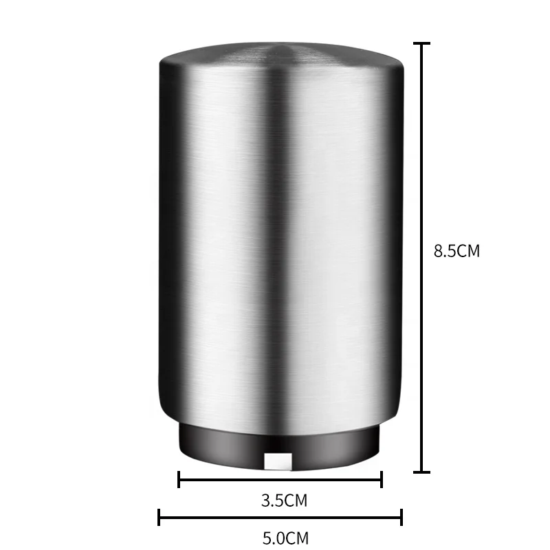 

High Quality Stainless Steel Magnetic Push Down Automatic Beer Bottle Opener