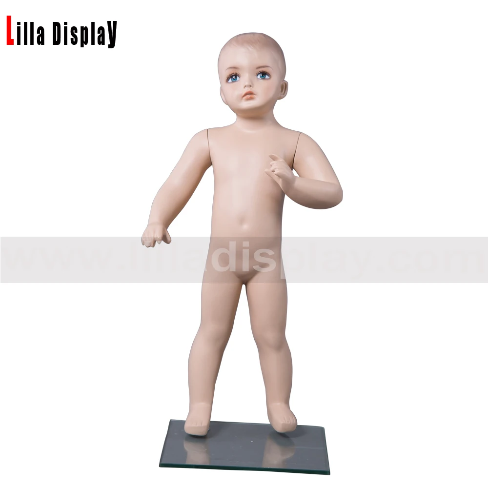 Реалистичный манекен lilladisplay baby 1 для малышей ребенка стоячий с макияжем высота 78
