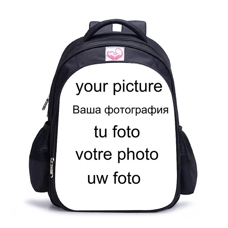 16 дюймов настраиваемый логотип изображение детские школьные сумки