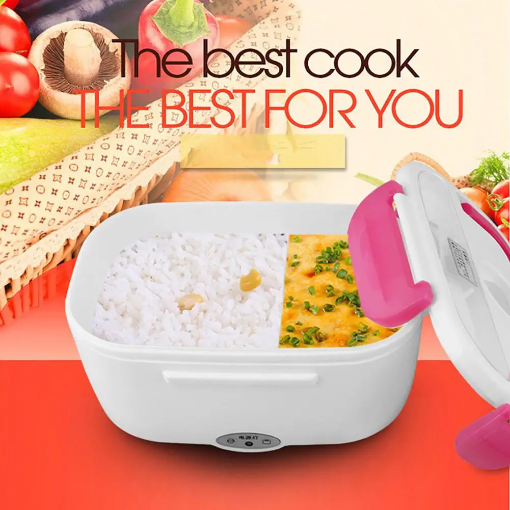 Новый Ланч бокс с электрическим подогревом контейнер для хранения пищи и риса