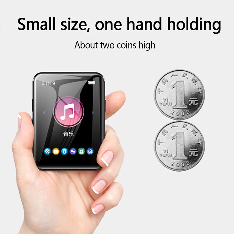 MP4 плеер X1 с сенсорным экраном Bluetooth портативный аудио музыка видео Built in