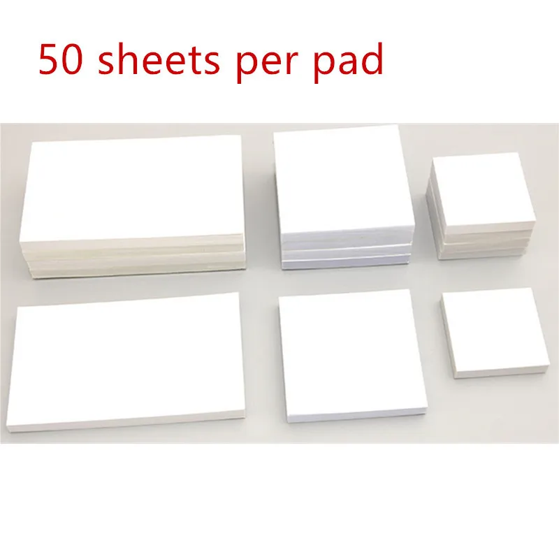50 листов лабораторная цементная Порошковая смешивающая бумага утолщенная белая