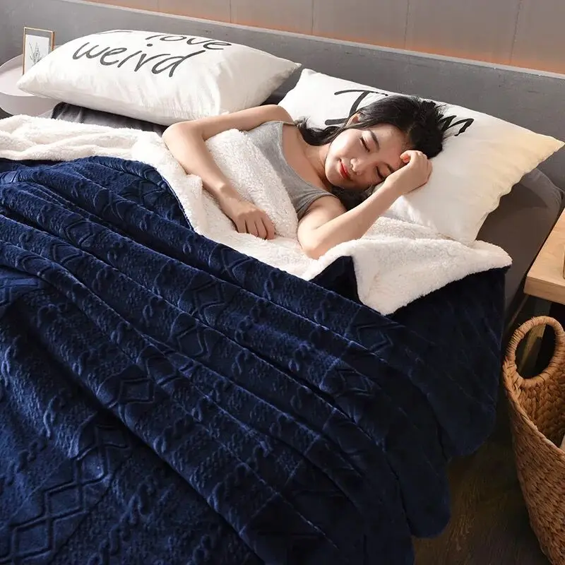 Бархатное покрывало с вырезами мягкое меховое для дивана/кровати/самолета