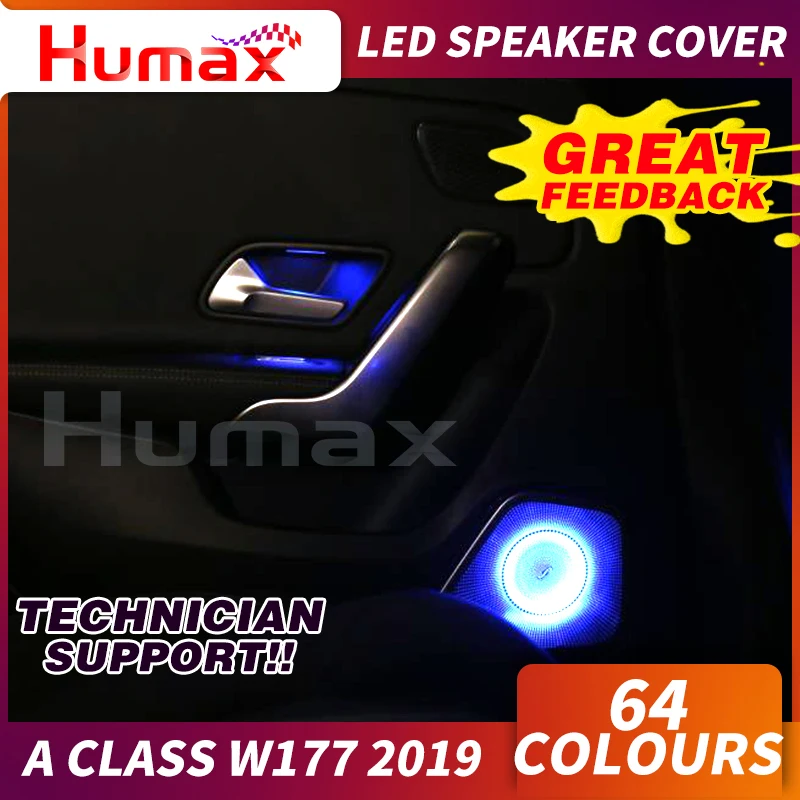 Автомобильный аудио Динамик крышка с светодиодный для mercedex bens класс W177 2019 год