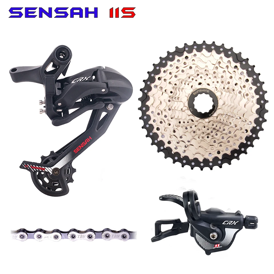 M6000/M610/M615 10 Geschwindigkeit Schalthebel+ Schaltwerke+ 42T 46T 50T SONNENSCHEIN Cassette 10 GESCHWINDIGKEIT Kett