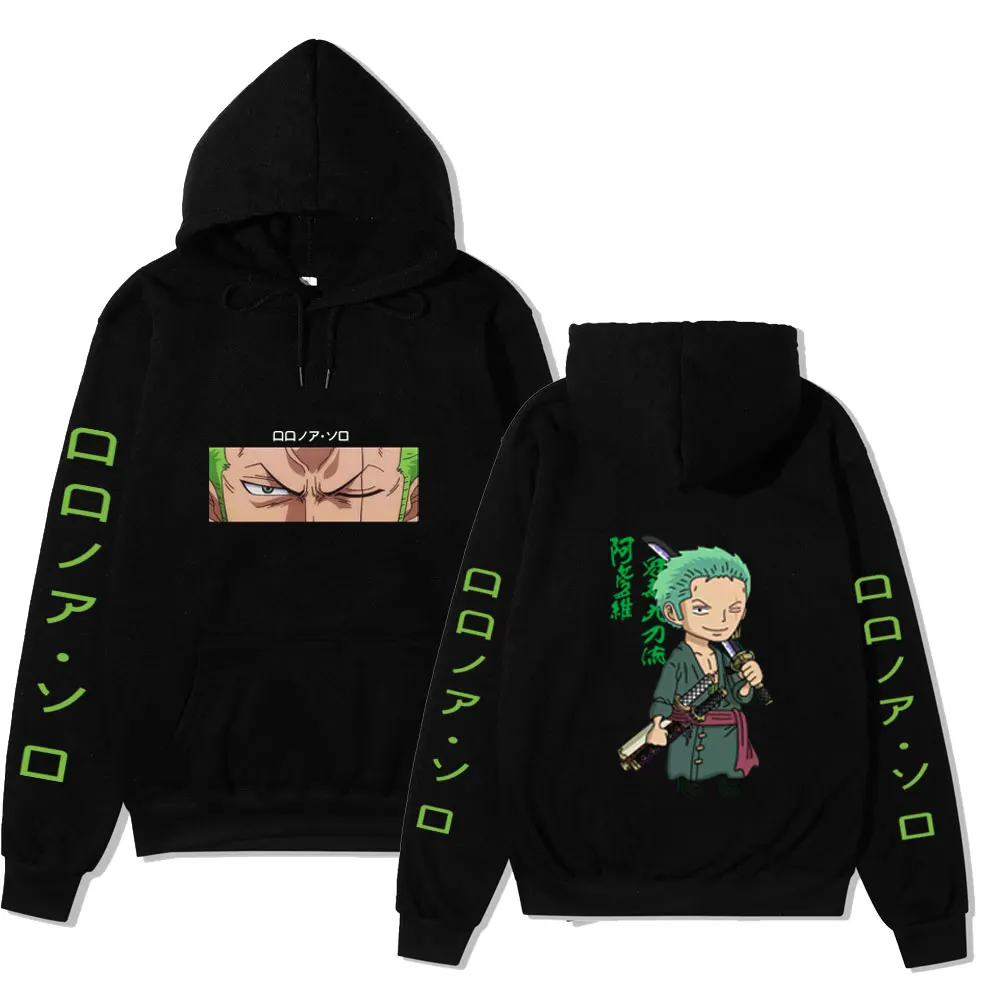 

Japan Anime One Piece Anime Print Men Hoodies Sweatshirt Luffy Casual Streetwear Pullover Hoody