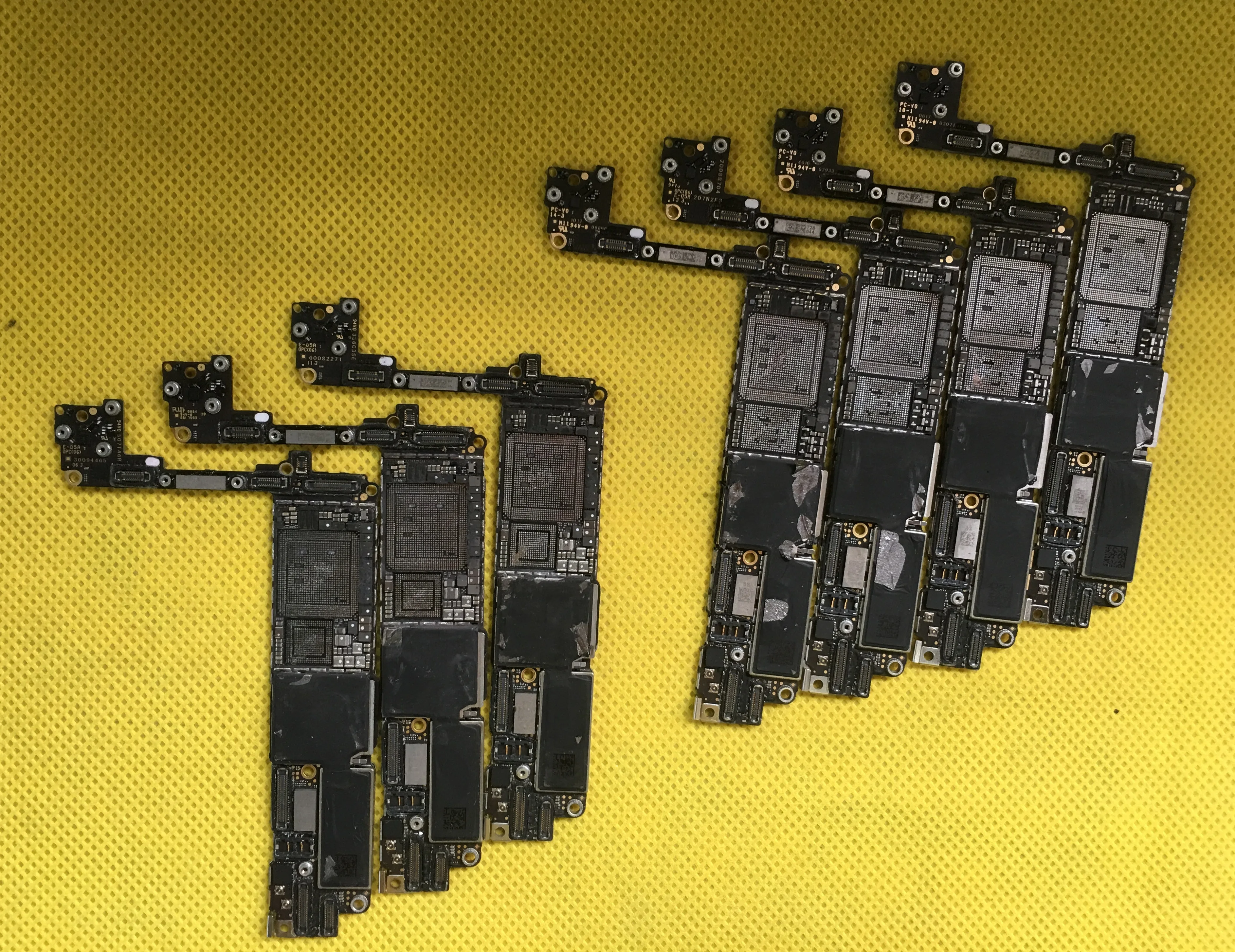 Материнская плата с ЧПУ для iPhone 7G основная часть процессора отверстием iCloud