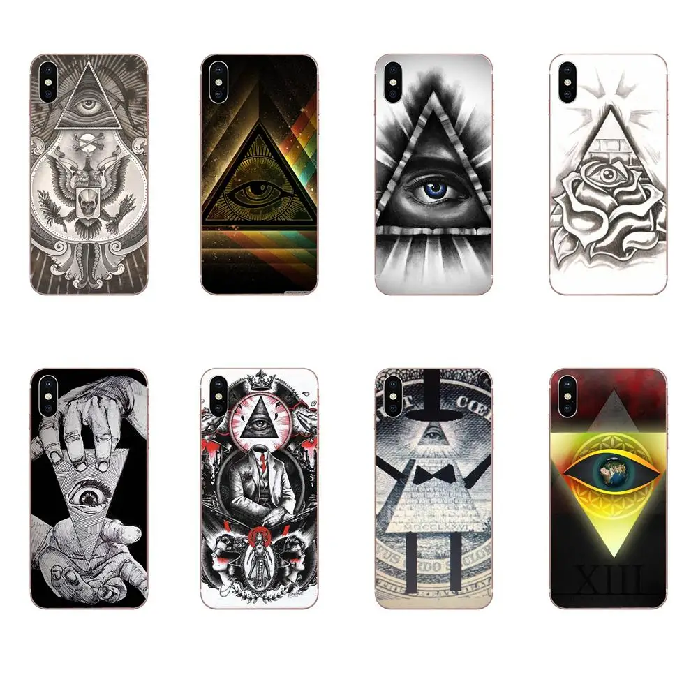 Пирамида Иллюминаты лучших мягких сотовый Чехол для телефона Huawei Honor Nova