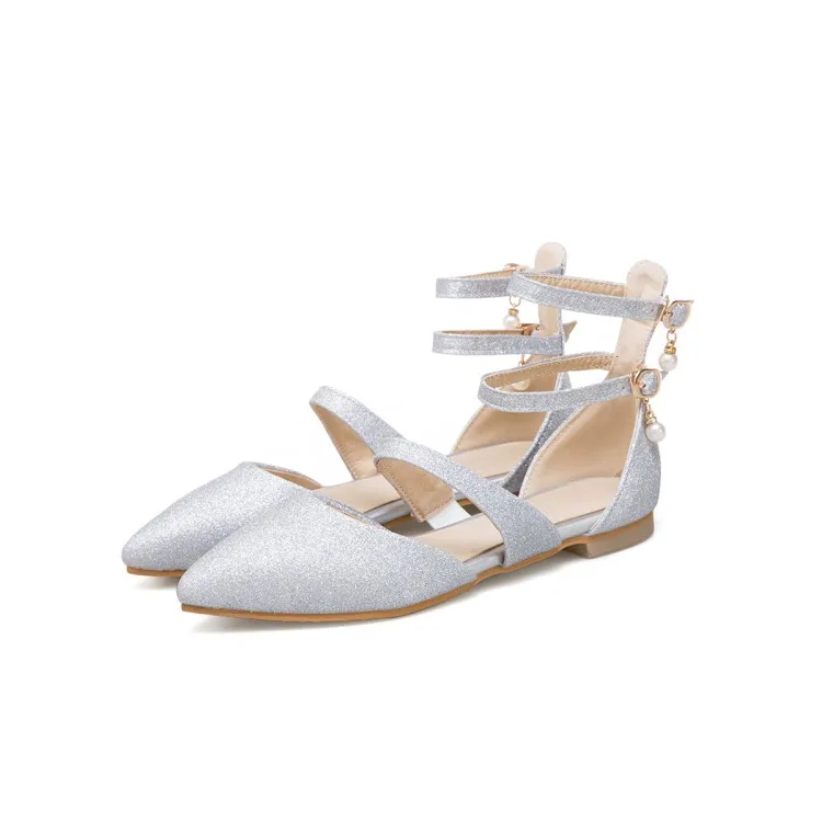 Большие размеры 14 15 16 17 Летние сандалии на плоской подошве Женская обувь Женские