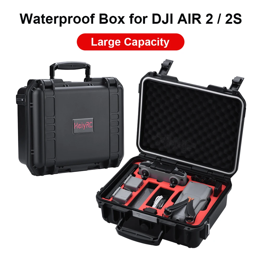 

Большой водонепроницаемый чехол CSG070 ABS для DJI AIR 2S /MAVIC AIR 2 для экшн-камеры DJI OSMO