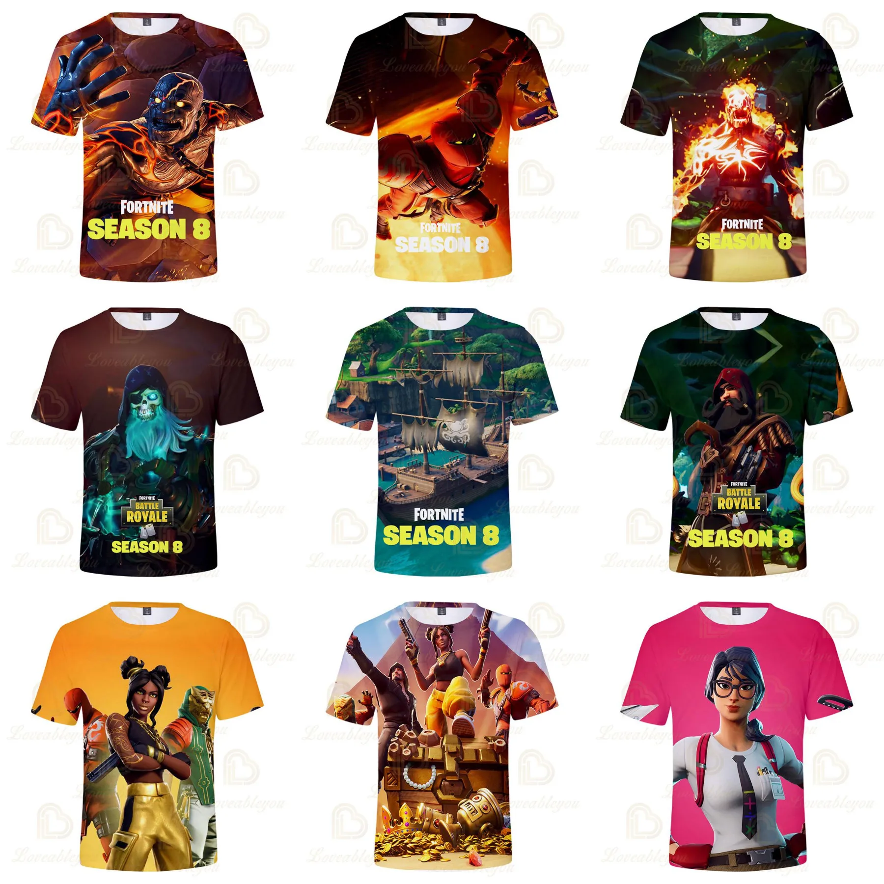 

Fortnite Game Hero Victory 3d T-shirt Tshirt Boys Girls Harajuku Long Sleeve Jacket Coat Kids T-shirt Teen Clothes
