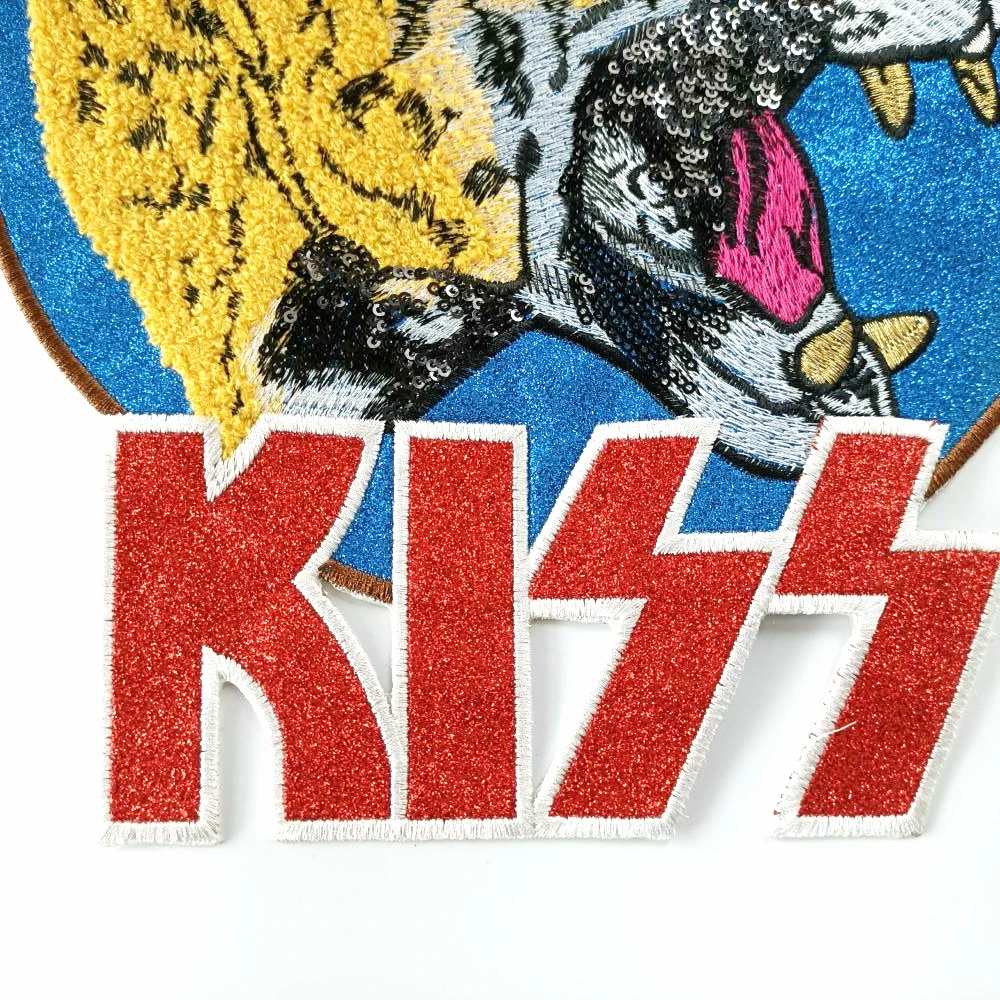 

Accessories large embroidery big leopard patches for clothing OR-3049