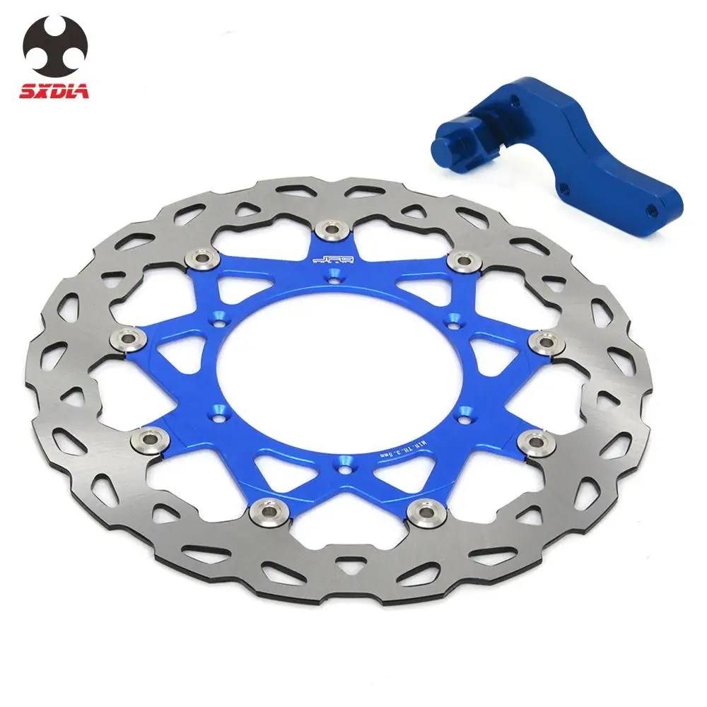 Мотоцикл 320 мм плавающие тормозные диски ротор кронштейн адаптер для YAMAHA YZ125 WR125