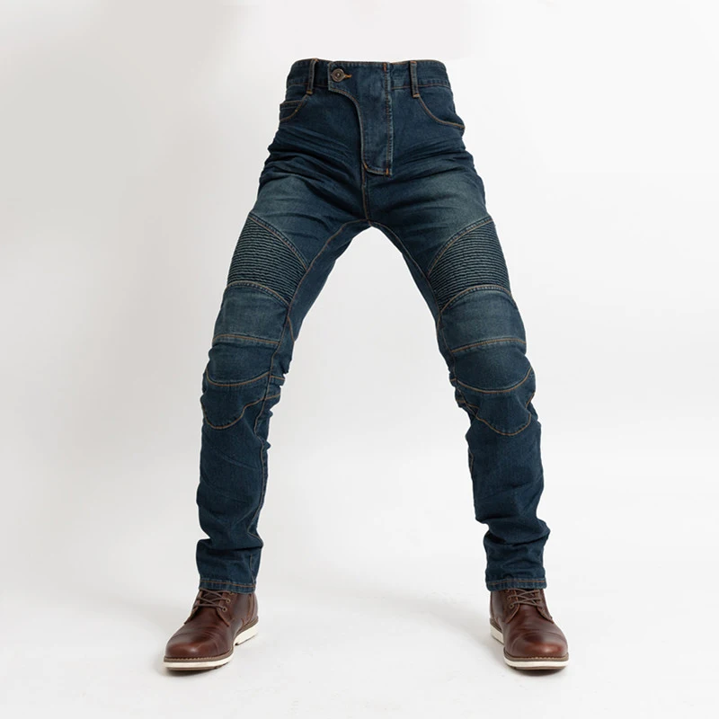 Новинка 2019 классические мотоциклетные брюки мужские защитное снаряжение