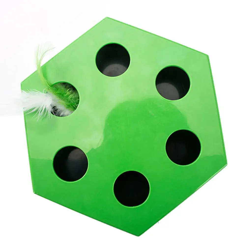 Игрушка для кошек автоматический шестигранный Электрический вращающийся стол