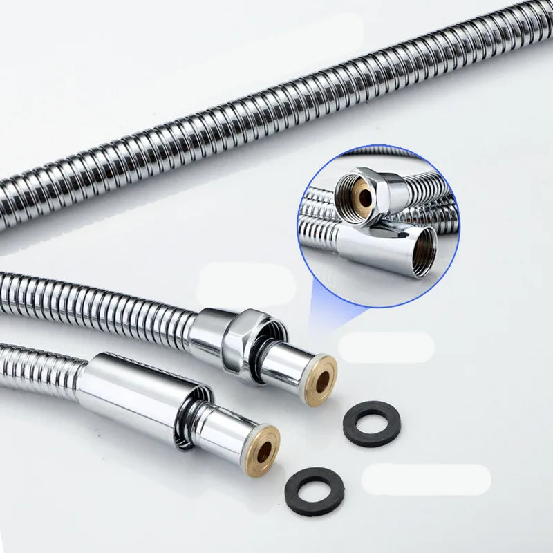 1 65 метров гофрированный шланг из нержавеющей стали G1/2 резьба насадка для душа