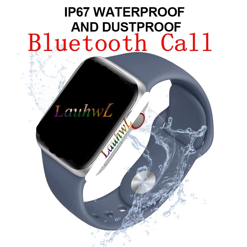 Мужские умные часы Iwo Max с функцией телефонного звонка Bluetooth 1: 1 водонепроницаемые