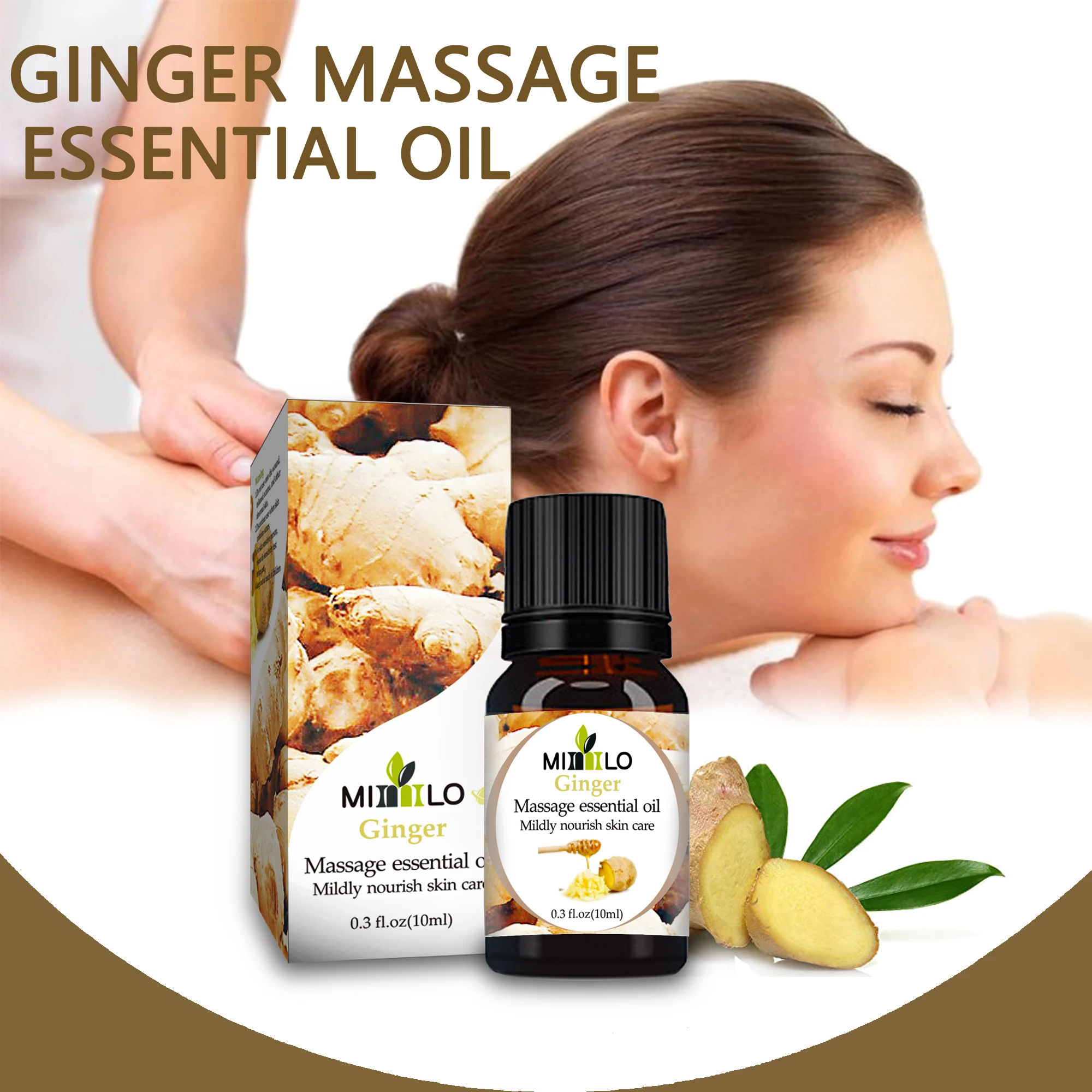 100% натуральный лидер продаж чистое растительное эфирное масло имбирное для