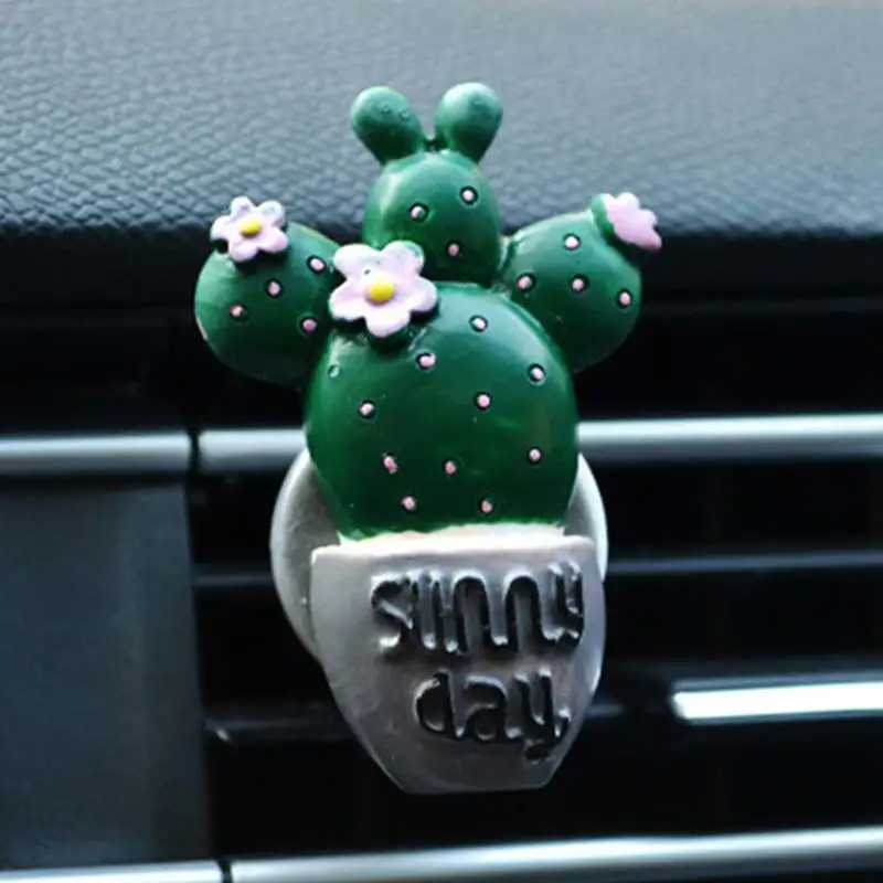 3D имитация растений автомобильный Кондиционер украшение для выхода парфюмерный