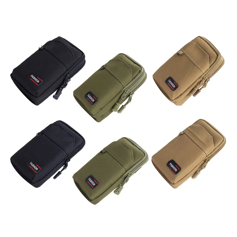 

Outdoor Molle Card Pouch Wallet Waterproof Portable Travel Tool Waist Bag for Camping Hiking Hunting Military Pouch