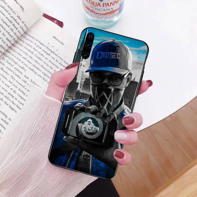Черный мягкий резиновый чехол PENHUWAN из ТПУ для Huawei P30 P20 Mate 20 Pro Lite Smart Y9 prime