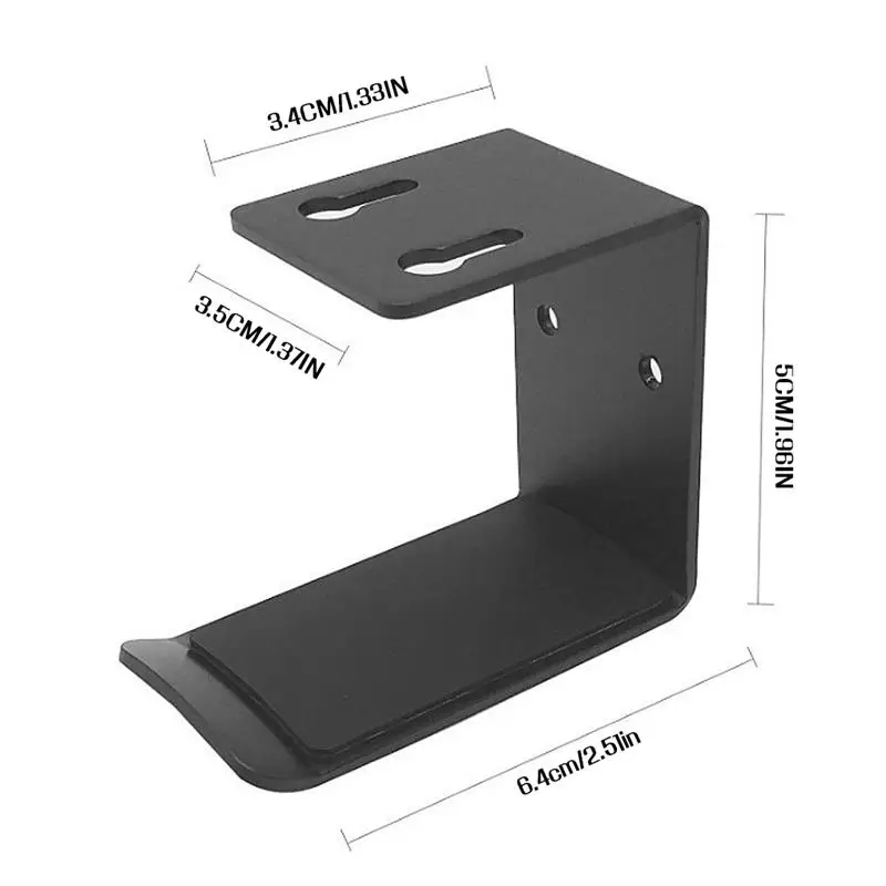 Алюминий сплав вешалка для наушников Держатель настенного монтажа гарнитуры