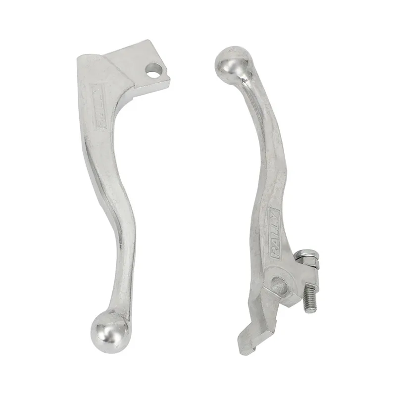Серебряные рычаги тормозной муфты CNC для Kawasaki KLX 250 650 KLX250 KLX650 1993 1994 1995 KLX250C 94 06 KDX 220