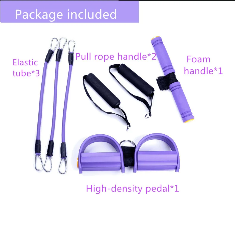 

Indoor Fitness Resistance Bands Exercise Equipment Elastic Pull up Rope For Abdomen Waist Stretching Training Gym Home Workouts