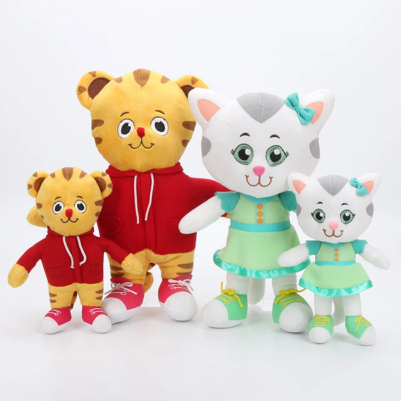 20 см/30 см плюшевые куклы с изображением героев мультфильма тигренок Друзья