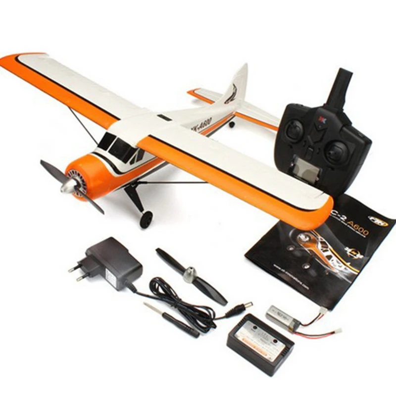 Wltoys Xk Dhc-2 A600 Rc Самолет Rtf 2 4G бесщеточный двигатель 3D/6G пульт дистанционного