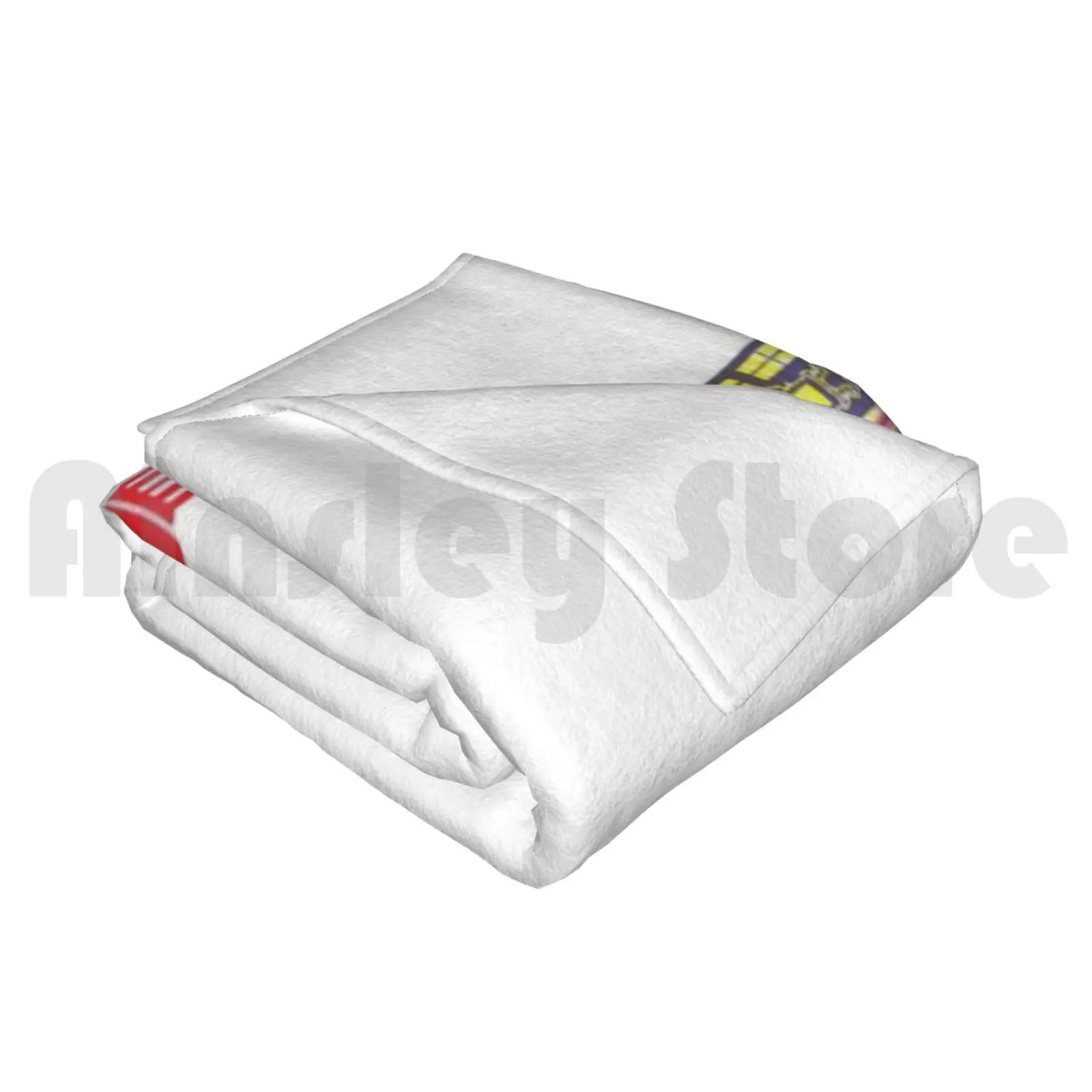 Одеяло с поп-изображением зоны Гронингена модное абстрактное искусство Европа