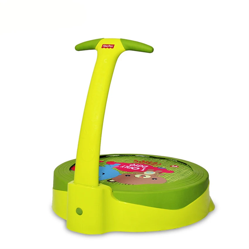 

8095 Children's Trampoline Indoor Foldable With Armrests Baby Trampoline Jumping Bed ABS Material Round Trampoline 54*50*50cm