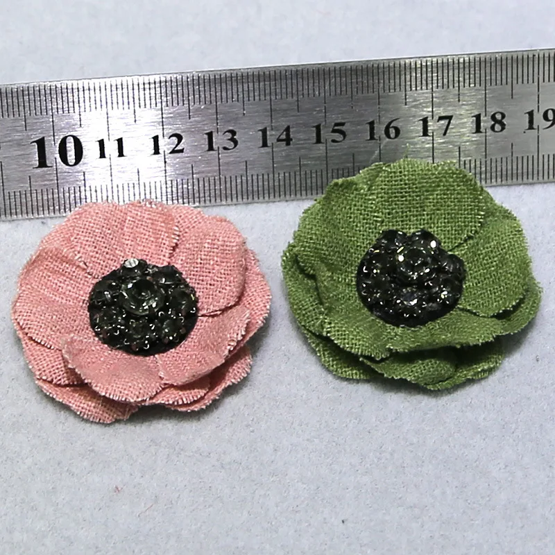 Брошь в виде пиона из высококачественной ткани Корейском стиле брошь ручной