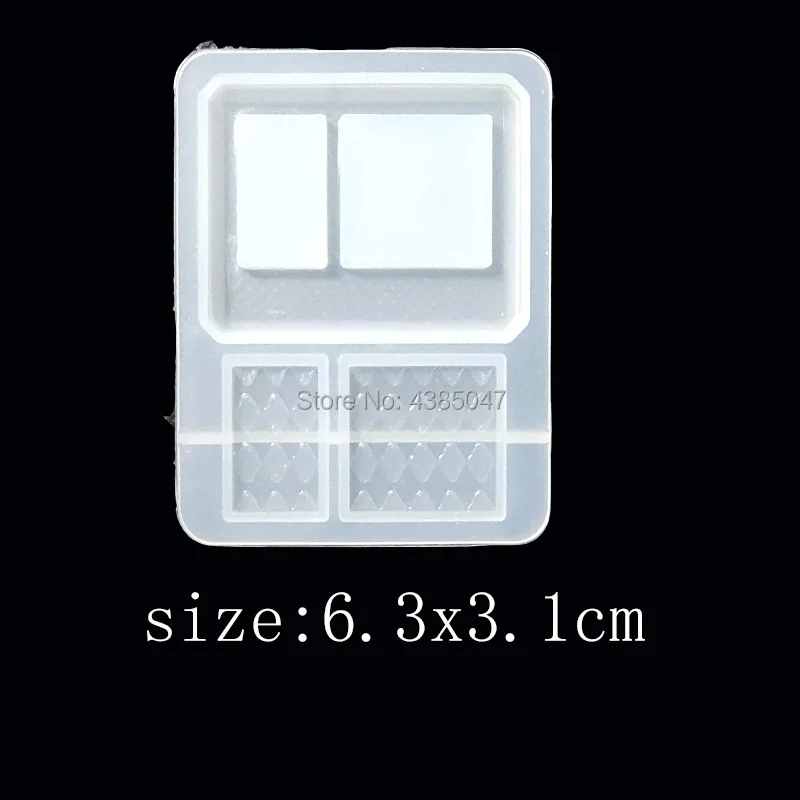 Прозрачная силиконовая форма для сухоцветов декоративная смола поделок
