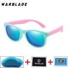Модные детские солнцезащитные очки WarBlade, Детские поляризационные солнцезащитные очки TR90, силиконовые защитные очки для мальчиков и девочек, детские очки UV400, 2020