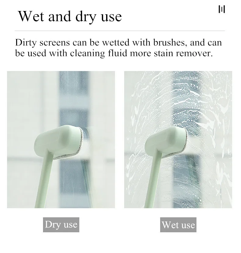 Щетка из микрофибры для очистки экрана двери и окон|Чистящие щетки| |