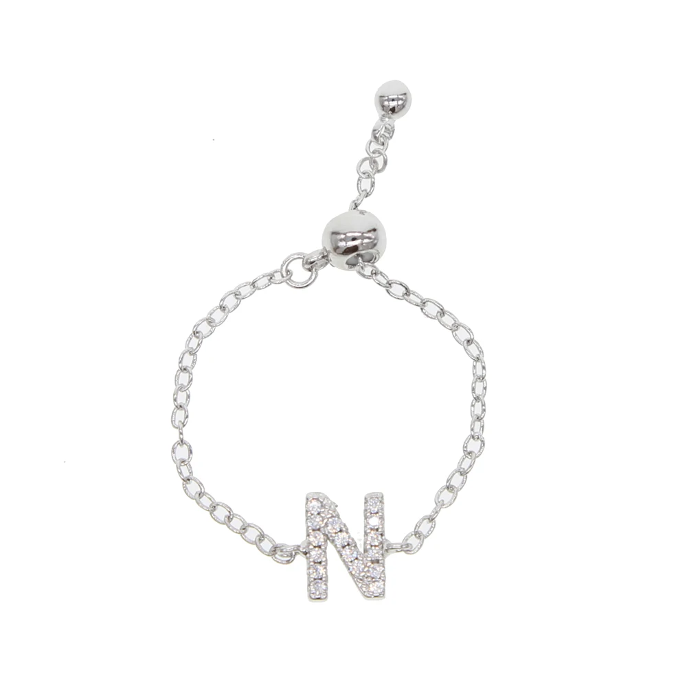 Шарм Alphebet микро закрепка буквы из фианита высшее качество цепочка звеньев meanning