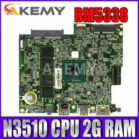 akemy bm5338 motherboard for lenovo flex10 flex 10 notebook motherboard 90005234 5b20g39143 n3510 cpu 2g ram 100 test work