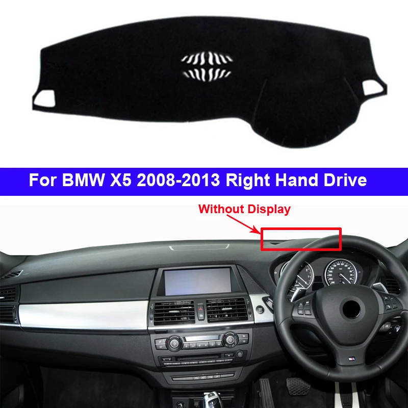 Чехол на приборную панель автомобиля накидка для BMW X5 E70 2007 - 2013 BMWX5 2012 2011 2010 2009 2008